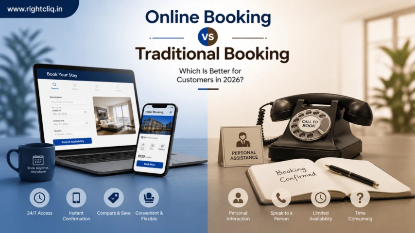 Online Booking vs Traditional Booking: Which Is Better?