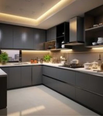 Showcasing modern and stylish kitchen work i